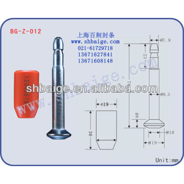 Joints de verrouillage à boulon BG-Z-012